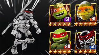 TMNT Legends Donnie Original, Raph, Mikey Movie, Raph Original, Mikey Larp