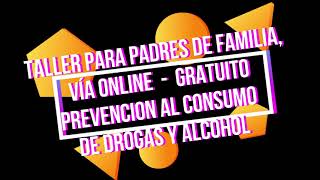 Prevención ante el consumo de drogas, alcohol y otras conductas de riesgo, en los adolescentes.