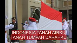 Lagu dan Teks Indonesia Raya versi JSIT INDONESIA 2019