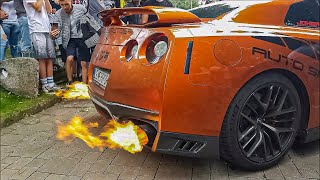 Nissan GT-R exhaust flames | Rally Radosti 2021