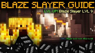 BLAZE SLAYER GUIDE (T2, T3, T4) | Hypixel Skyblock