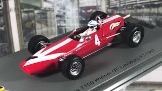 Spark 1/43 John Surtees Lola T100 Cosworth FVA #4 ‘Lola Racing’ 1st Grote Prijs van Limbourg F2 1967