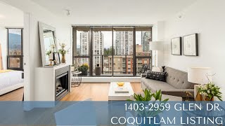 Video Tour - 1403 2959 Glen Dr, Coquitlam - Vancouver Real Estate - Krystian Thomas