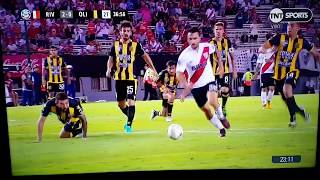 Golazo de Scocco ante Olimpo - River Plate 2018