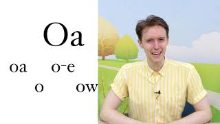 oa, o, o e, ow, oe