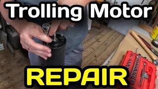 I Fixed my Minn Kota Edge 45 Trolling Motor . . . YOU CAN TOO! (Good for Most Trolling Motors)