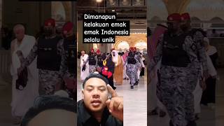 Emakk... emakk.. #funny #umrahhaji #airport