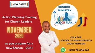 2021 Action Planning Session - New Gates Ministry Consult