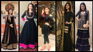 Elegant and classy style ideas of Black dresses for wedding and parties