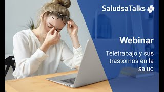 Teletrabajo y sus trastornos en la salud