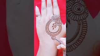 Beautiful ❤️ And Simple Heena Mehndi Design For Back Hand #shorts #mehndi #viral#heena.