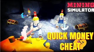 ROBLOX MINING SIMULATOR CHEAT TO 100K CASH FAST, EASY (NO EFFORT, CHECK DESC)-FREE VIP ACCESS