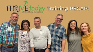 Monica's Thrive Today Training RECAP