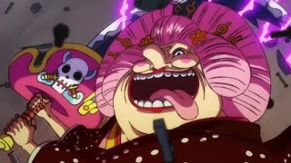 Big Mom Vs. Captain Kid And Trafalgar Law || Onepiece Ep.1056