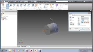 gudgeon pin PART DRAWING in INVENTOR