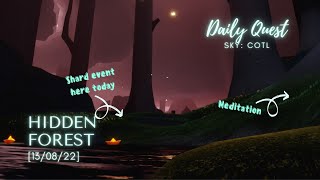 [13/08/22] Daily Quests | 🌲 Hidden Forest | Sky: COTL