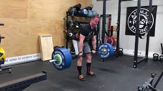 1/26/18 Deadlift 340x4 @9 ws 5/5