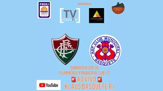 AO VIVO | JOGO DE BASQUETE | Fluminense x Municipal Série ouro A1 returno @FBERJPLAY