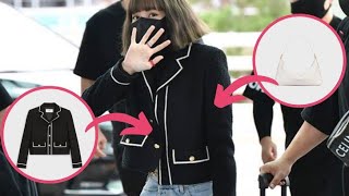 Here’s How Much BLACKPINK Lisa’s Outfit For The Airport To Paris Fashion Week Costs|Mylife