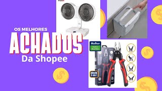 Os Melhores Achados da Shopee: Ferramentas, Lixeira Portátil, Folhas de Alumínio e Mais!