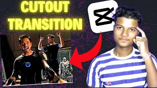 How to make cut out transition in capcut  🔥🔥