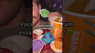 Provando os 6 molhos do Popeyes - parte 2