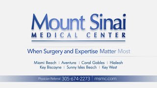 Mount Sinai: Expertise, Trust, Compassion.