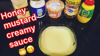 صوص الهني ماسترد |  🍯 Honey Mustard Creamy Sauce