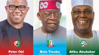 Tinubu, Peter Obi and Atiku #election2022 #election #tinubu  #vote