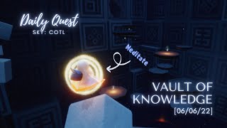 [07/06/22] Daily Quests | 📖 Vault of Knowledge 📖 | Sky: COTL