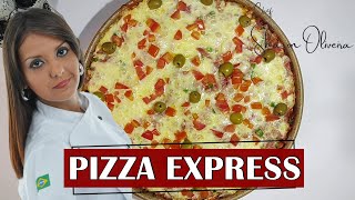 COMO FAZER PIZZA EXPRESS | Receitas Internéticas | Chef Sharon Oliveira