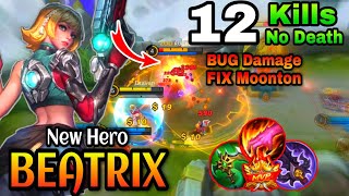 New Hero Beatrix New OP Marksman |Beatrix Gameplay| |Top Global| |Best Build| By: Draven -MLBB