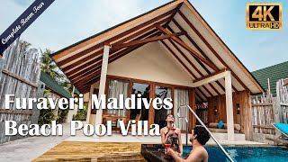 Furaveri Island Resort & Spa, Maldives | Beach Pool Villa