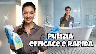 Titolo: Il bagno impeccabile: I segreti di una pulizia efficace e rapida