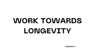 Work Towards Longevity - Br. Muhammad Nubee