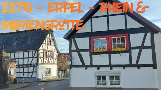 2270 - Erpel - Rhein & Mariengrotte | #wandern #hiking #wanderblog #mittelrhein #shorts