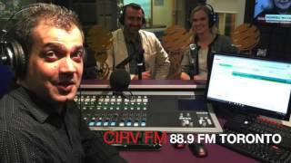 Roberto Quaresma and Daria Novoselova in CIRV RADIO