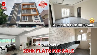 2BHK Flats in Velachery Chennai | Just 700 M From Bus Stand and Railway Station | V2 Market