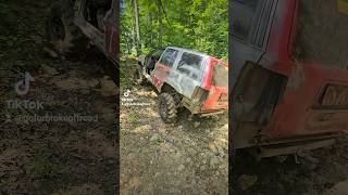 OPEN DIFF JEEP RIPPIN #goforbroke #jeeponly #offroad #rockcrawl #haspinacres