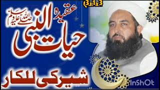 شیر کی للکار // عقیدہ حیات النبی صلی اللہ علیہ والہ وسلم