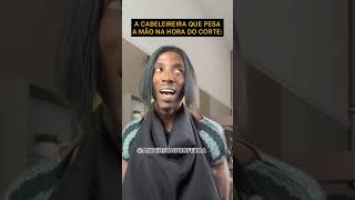 o dia em que eu cortei o cabelo kkkkkkk me senti assim 🤣🤣🤣🤣🤣 #cabelo #cutoff