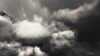 ( CGI 4k Stock Footage ) Dark film noir clouds seemless loop 10