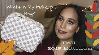 What's in my Makeup Bag?| Fall Edition 2019 |Jasmiiin Jimenez