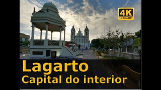 WALK SERGIPE 【4K】: Lagarto, capital do interior de Sergipe.