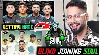 Blind Joining SouL 😳 | Ex SouL New Lineup Carnival Esports 😳 | Spero reaction