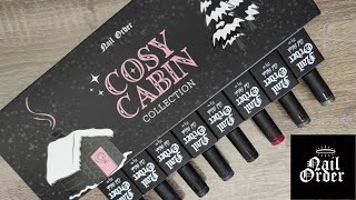 Unboxing and Swatching the Nail Order Cosy Cabin Collection! ❄️⛄