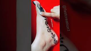 Amazing reverse leg mehndi।।beautiful foot mehndi design।।easy leg mehndi design।।latest mehndi