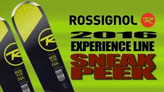 2016 Rossignol Experience Ski Line Sneak Peek