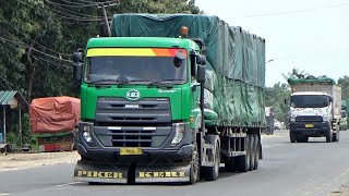 Truk Besar di Jalan Pantura Jati peteng (2)