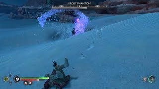 God of War Ragnarök - Frost Phantom - GIVE ME GOD OF WAR MODE DIFFICULTY